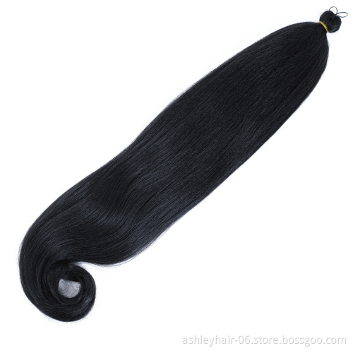 24 inch premium fiber yaki pony braiding hair pp fiber yaki hair extension yaki pony